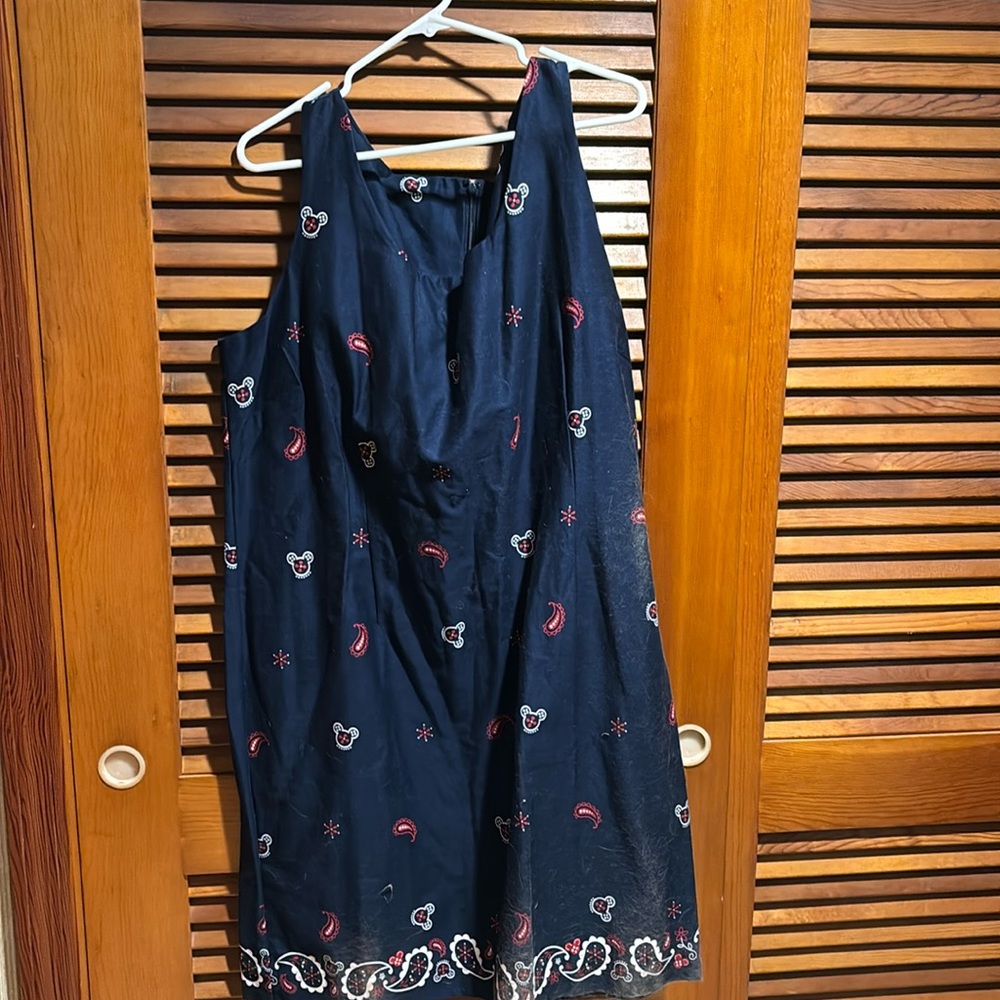 Disney Mickey Icon Bandana Print Dress